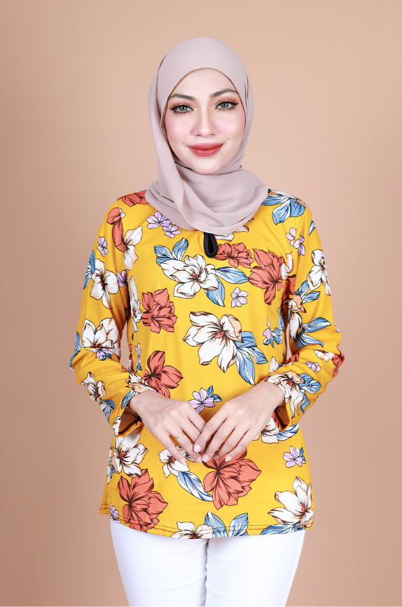 QA-875 - Fashion Long Sleeve Blouse 02